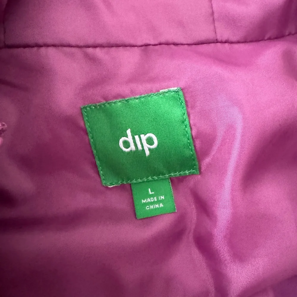 Dip Girls Purple Polka Dot Puffer Vest